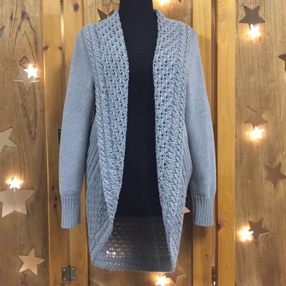 Eddie Bauer Open Duster Cardigan - Picture 3 of 14